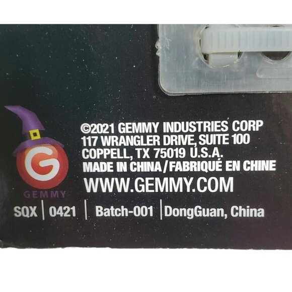 New Halloween Eyeball Doorbell Animated Creepy Coffin Hand Sound Lights Up Gemmy - Picture 9 of 11